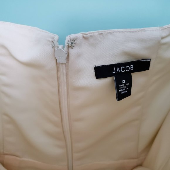 Ivory strapless dress - Picture 3 of 7